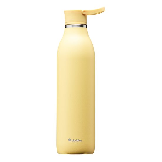 Μπουκάλι από ανοξείδωτο χάλυβα, 600ml, "Cityloop Thermavac", Lemon Yellow - Aladdin