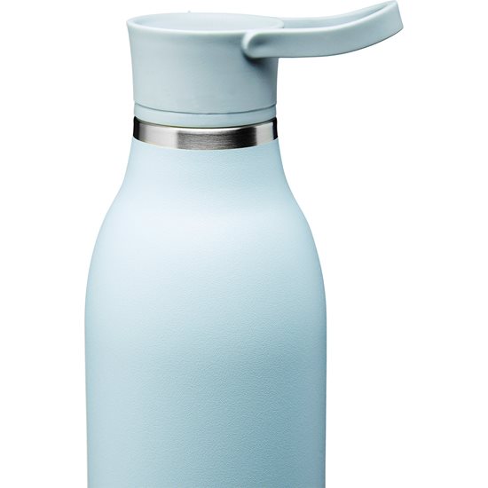 Ruostumattomasta teräksestä valmistettu pullo, 600ml, "Cityloop Thermavac", Sky Blue - Aladdin