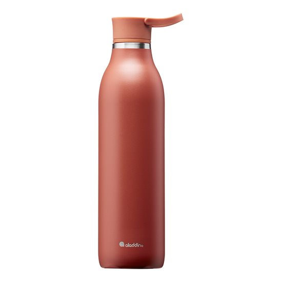 Garrafa de aço inoxidável, 600ml, "Cityloop Thermavac", Terracotta - Aladdin