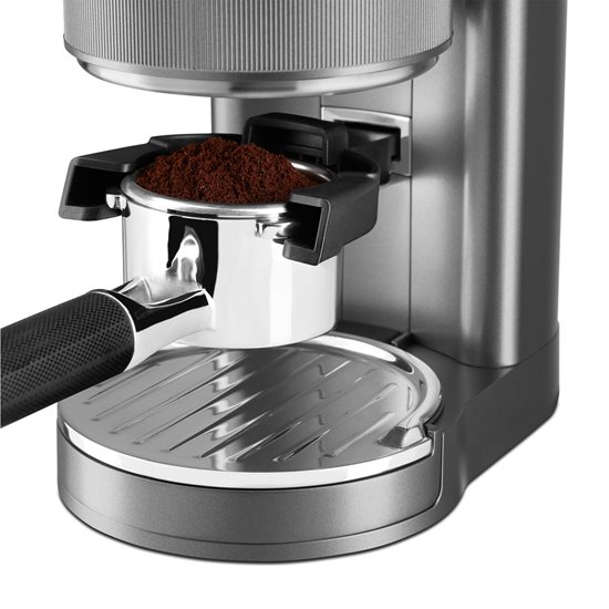 Molinillo de café eléctrico "Artisan", color "Medallion Silver" - marca KitchenAid