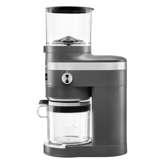 "Artisan" electric coffee grinder, "Charcoal Gray" color - KitchenAid brand