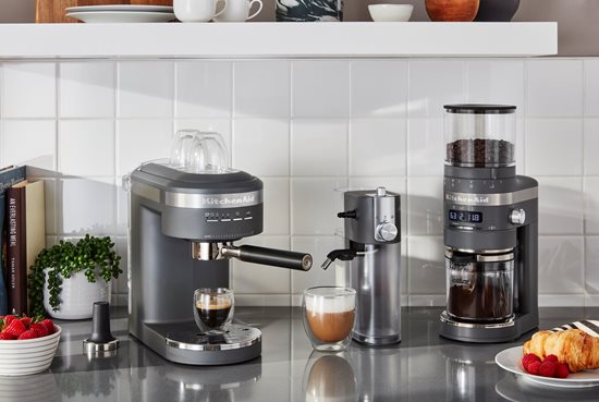 Elektrische Kaffeemühle "Artisan", Farbe "Charcoal Grey" - Marke KitchenAid