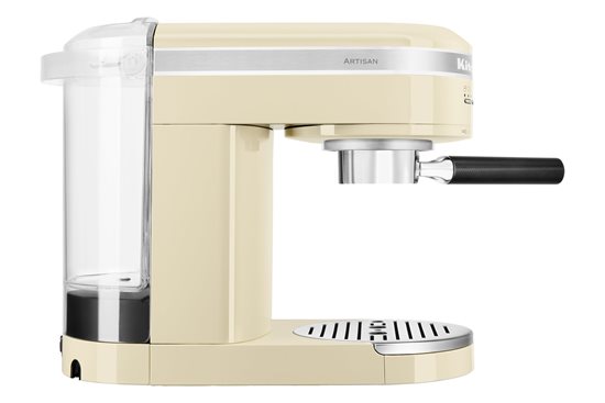 Meaisín espresso leictreach "Artisan", 1470W, dath "Almond Cream" - branda KitchenAid