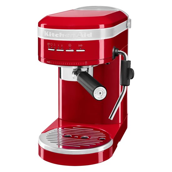 "Artisan" elektrisk espressomaskine, 1470W, "Empire Red" farve - KitchenAid mærke