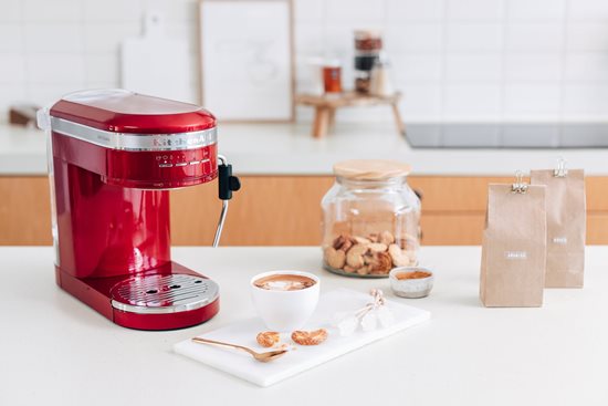 Електрични апарат за еспресо, 1470В, Artisan, Candy Apple - KitchenAid