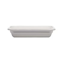 Gastronorm baking dish, ceramic, 1.5L, 32 x 17 x 6.5 cm, GN 1/3, Chalk - Emile Henry