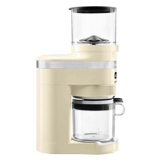 "Artisan" electric coffee grinder, "Almond Cream" color - KitchenAid brand