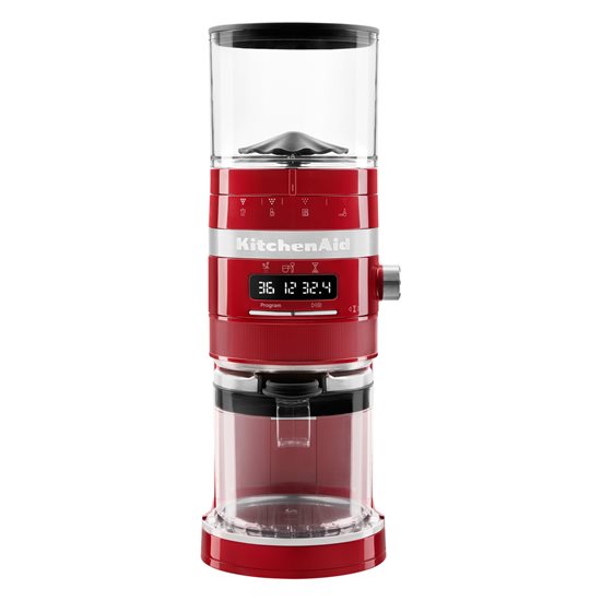 "Artisan" electric coffee grinder, Empire Red - KitchenAid