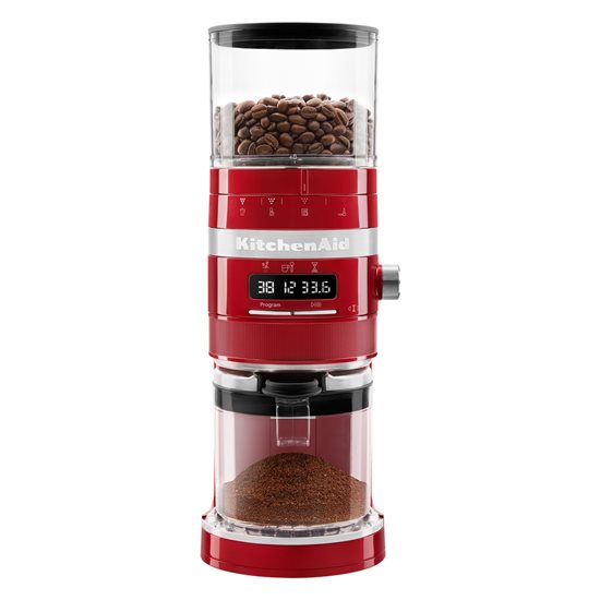 "Artisan" electric coffee grinder, Empire Red - KitchenAid