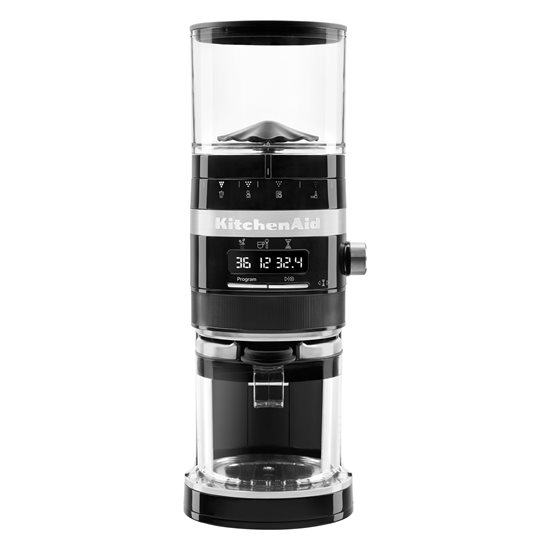 "Artisan" electric coffee grinder, "Onyx Black" color - KitchenAid brand