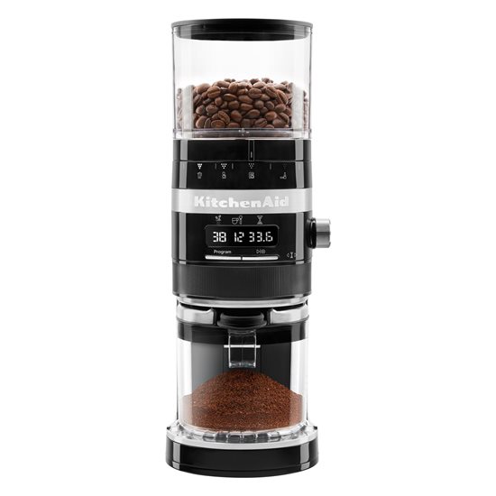 "Artisan" electric coffee grinder, "Onyx Black" color - KitchenAid brand