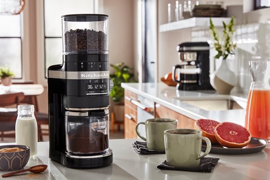 "Artisan" electric coffee grinder, "Onyx Black" color - KitchenAid brand