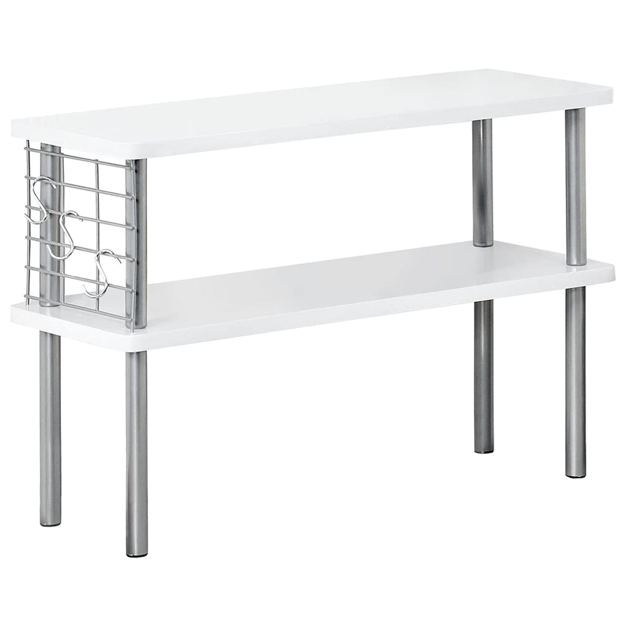 Shelf for the kitchen with 2 levels, 55 × 20 × 38 cm, MDF - Kesper |  KitchenShop