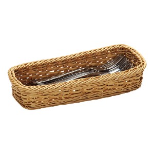 Cos pentru tacamuri 28  x 11,5 cm, plastic - Kesper