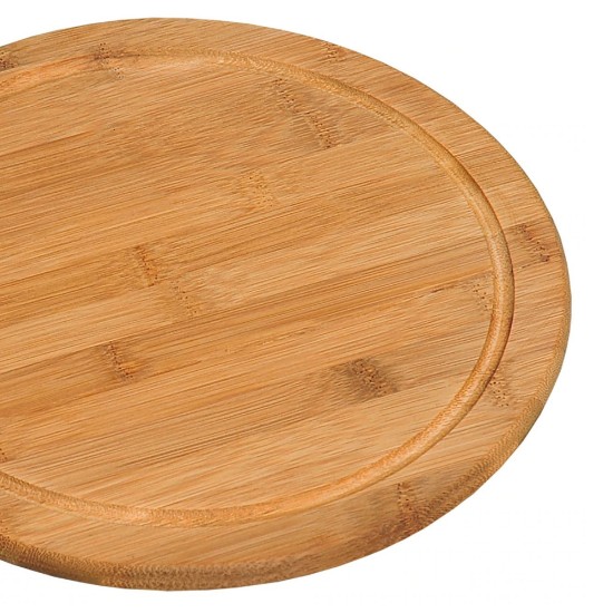 Plato para servir, madera de bambú, 25 cm - Kesper