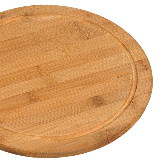 Bambu li jservi platter, 25 cm, 1,3 cm ħxuna - Kesper