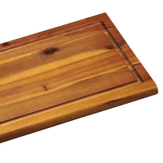 Σανίδα κοπής, 32 x 21 cm, ξύλο ακακίας - Kesper