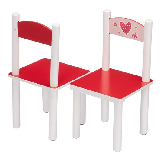 Tisch für Kinder, mit 2 Stühlen, MDF - Kesper