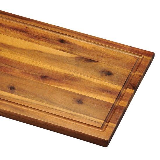 Tábua de cortar, 40 x 26 cm, madeira de acácia - Kesper