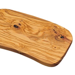 Snijplank, olijfhout, 39 x 16,5 cm, dikte 1,6 cm - Kesper
