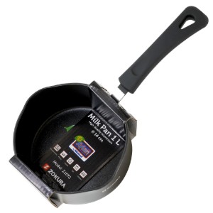 Casseruola per latte, alluminio, 14 cm/1 l, "Primary" - Zokura