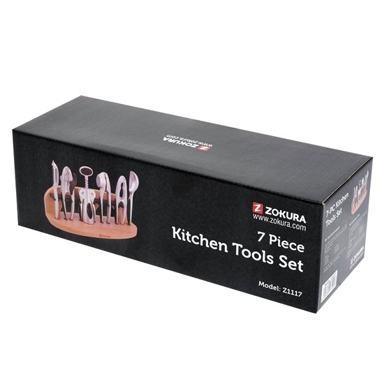 7-piece kitchen utensils set - Zokura