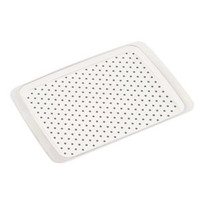 Serving tray, 35 x 26 cm, plastic, white - Kesper