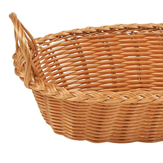Овална кошница с хляб, 29 х 18 см, пластмаса - Кesper