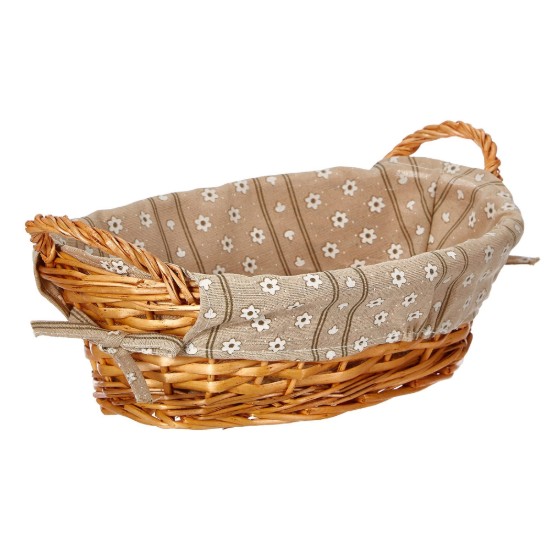 Bread basket, 32 x 23 cm, willow wood - Kesper