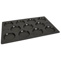 11-cavity baking tray, aluminum, 53 x 33 cm, GN 1/1 - AMT Gastroguss