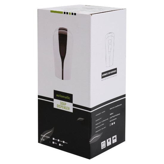 Dispensador automático de sabonete líquido/desinfetante, 1 L - Zokura