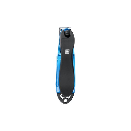 Stainless steel nail clipper with plastic handle, 100 mm, Blue - Zwilling Classic Inox