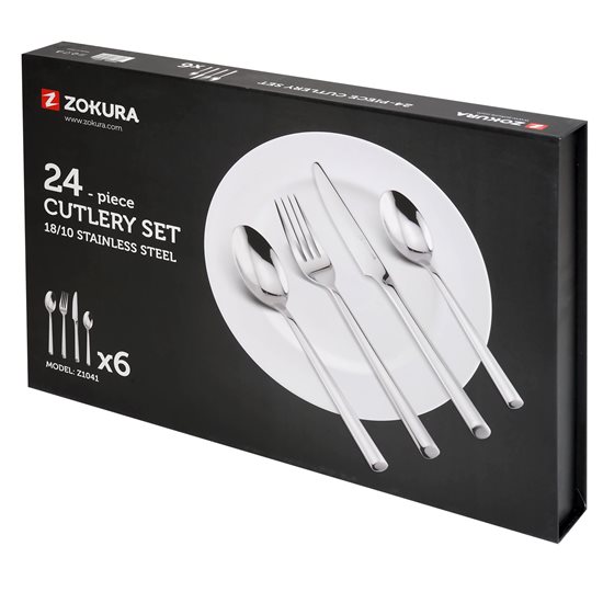 24-piece cutlery set - Zokura