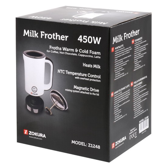 Električni penilec mleka, 450 W - Zokura