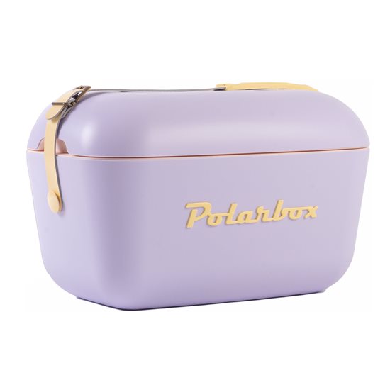 Cool box, 20L, "Pop",  Lilac - Yellow - Polarbox