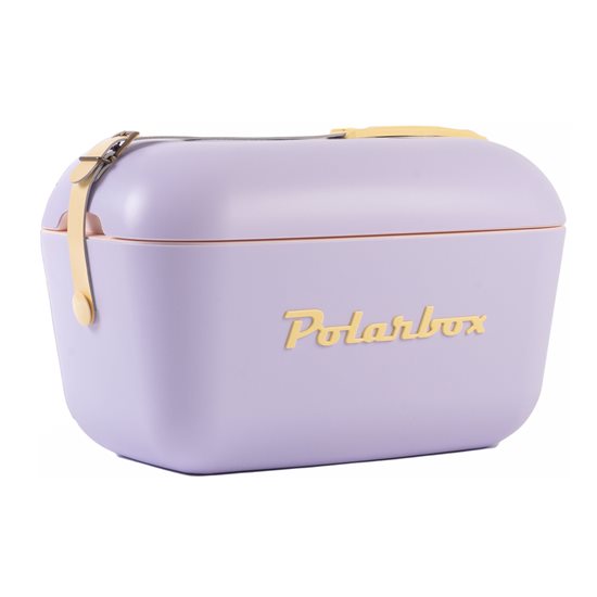 Kylmälaatikko, 20L, "Pop", Lilac - Yellow - Polarbox