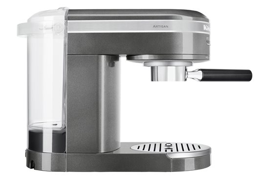 Máquina de café expresso elétrica "Artisan", 1470W, cor "Medallion Silver" - marca KitchenAid