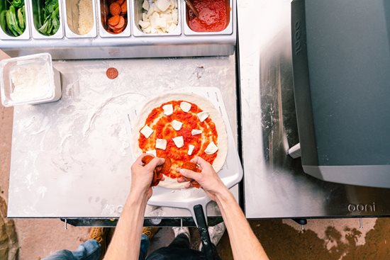 Perforovaná lopatka na pizzu, hliník, 30 cm - Ooni