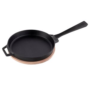 Cast iron frying pan, with removable handle, 25 cm, "SKILLET" model - Ooni