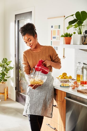 Cordless hand mixer, 7 speeds, Empire Red - KitchenAid