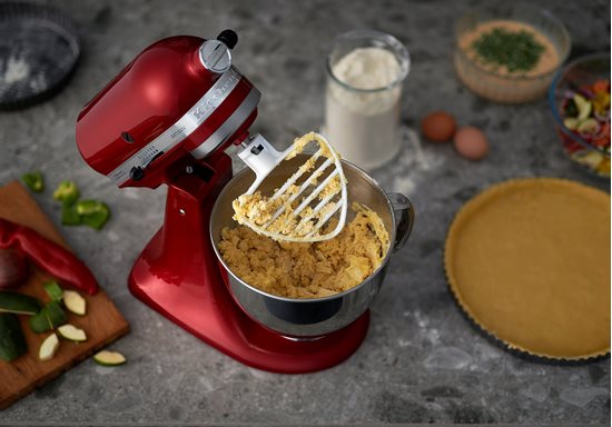 Paddle tal-għaġina, adattat għal skutelli ta' 4.3 L u 4.8 L, aluminju - marka KitchenAid