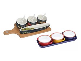 Picture for category Crockery and platters for serving appetizers and dessert