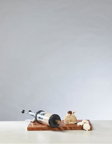 Süteménykészlet fecskendővel, 2 fúvókával és 13 koronggal, "Le Tube" - de Buyer
