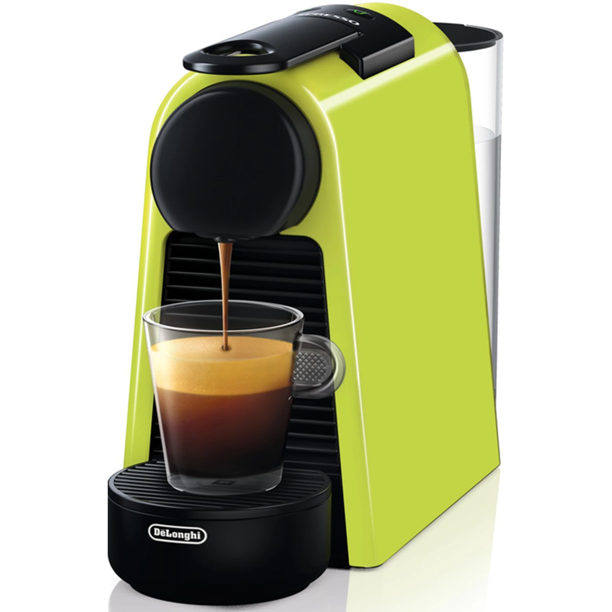 Owl Regularly chef 1150W espresso machine, "Essenza Mini", Green - Nespresso | KitchenShop