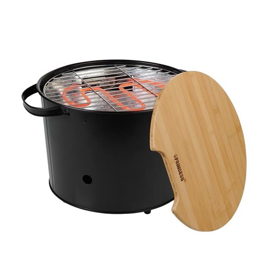 Barbacoa híbrida portátil, 1400W - Princess