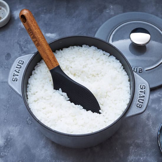 Cuillère à riz, silicone, 22 cm - Staub