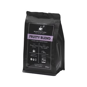 Coffee beans “Fruity Blend”, 200 g - Manufaktura
