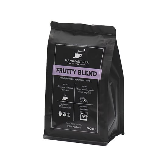 Kaffebønner “Fruity Blend”, 200 g - Manufaktura