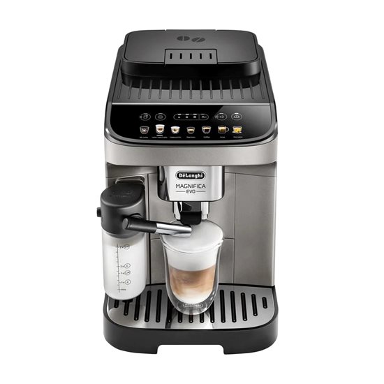 Αυτόματη μηχανή εσπρέσο, 1450W, Ασημί, "Magnifica Evo" - DeLonghi