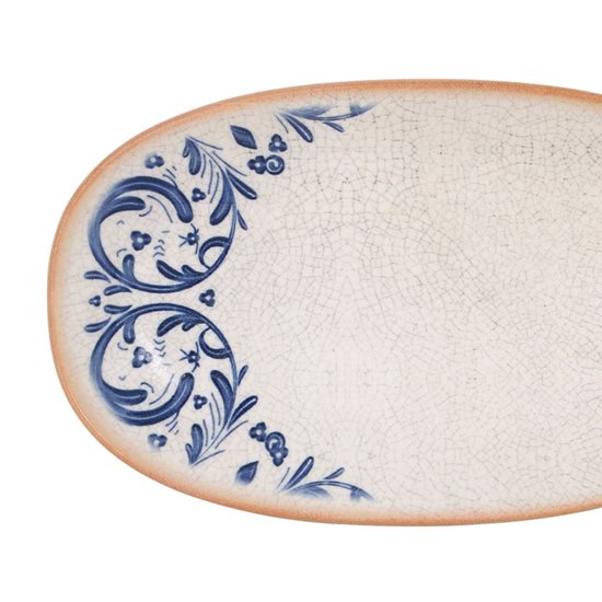 Gardēžu ovāls šķīvis, porcelāns, 24 × 14 cm, "Laudum" – Bonna